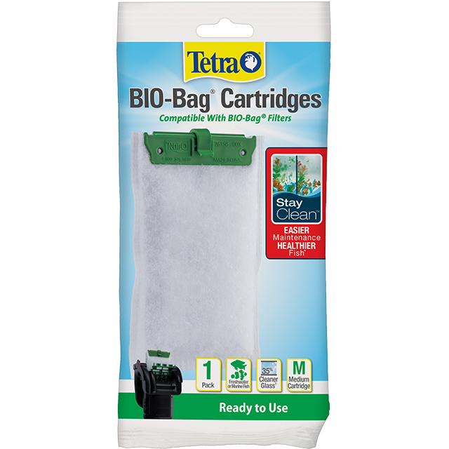 Whisper® BioBag® Cartridges with Stay Clean™ Technology Tetra®